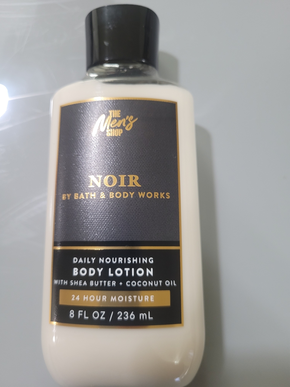 Bath & Body Works Noir Body Lotion - Black and Cream